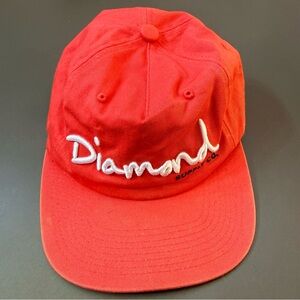 3/$10 🛒🛍️ Diamond Supply Co. Red Cap Hat